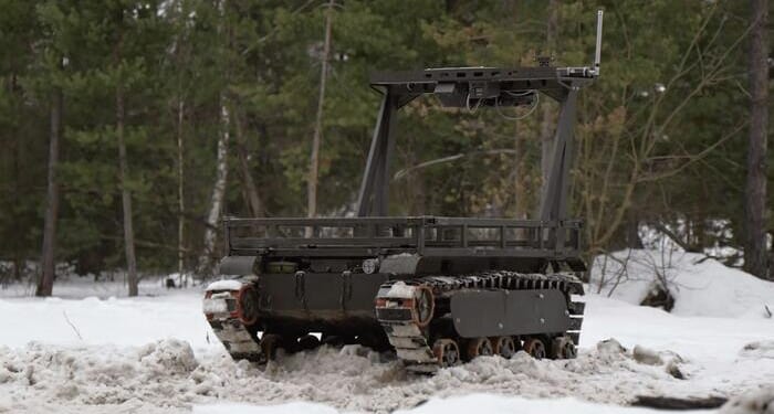 25,000 Ground Robots In Battlefield Planned By Ukraine For Frontline Logistics