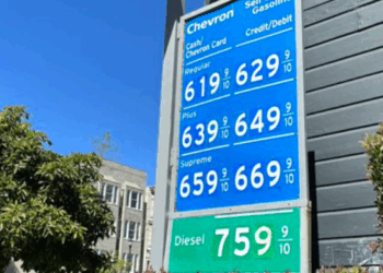 Diesel Surges Above $8 In San Fran As Gulf Shock Exposes California's Disastours Policies
