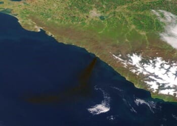 Drone Attack On Russia's Tuapse Oil Refinery Unleashes Fire So Large It Can Be Seen From Space