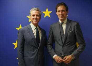 Europe Bets On Newsom To Reverse Trump's America - And Save Its Own Model