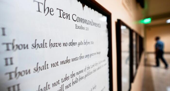 Federal Appeals Court Rules In Favor Of Ten Commandments In Texas Classrooms