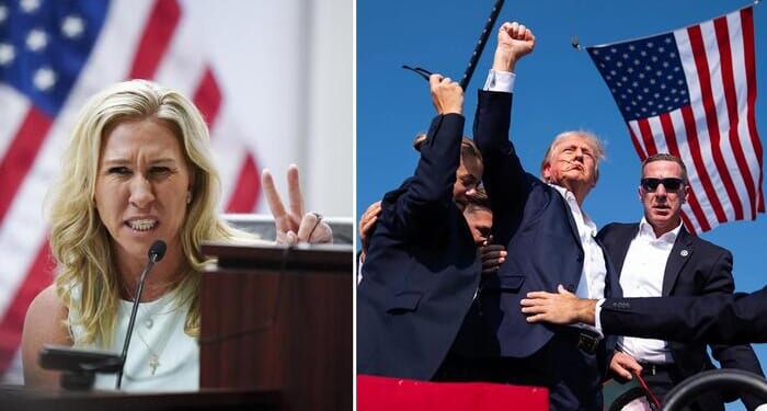 Marjorie Taylor Greene Amplifies Viral Doubts About Butler Assassination Attempt