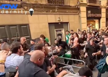 Spain Erupts: Patriots Attacked By Socialist Mob Over Mass Illegal Migrant Amnesty