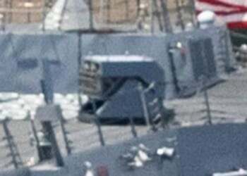 US Navy Destroyer Shows Off New Launcher For Mystery Weapons