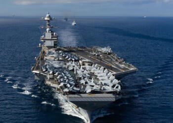 USS Ford Carrier Returns To Mideast After Extensive Fire Repairs