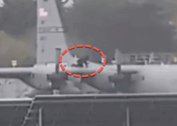 Watch: Axe-Wielding Man Attacks U.S. C-130 Cargo Plane At Irish Airport