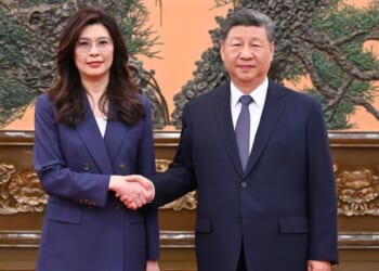 Xi Hosts Taiwan Opposition Leader In Rare Meeting: 'We Will Not Become A Chessboard For External Intervention'