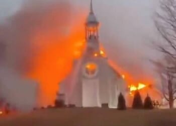 Yet Another Historic Church Torched In Canada