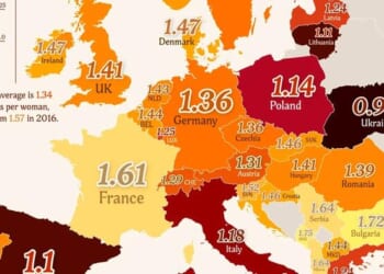 Visualizing Europe's Birth-Rate Collapse | ZeroHedge
