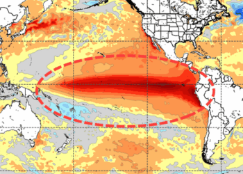 Meteorologists Sound Alarm Over El Nino Plume Racing Across Pacific Like "Freight Train"