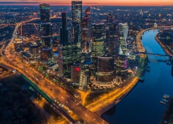 Moscow Targeted By Over 50 Drones, Country's 2nd Largest Refinery On Fire